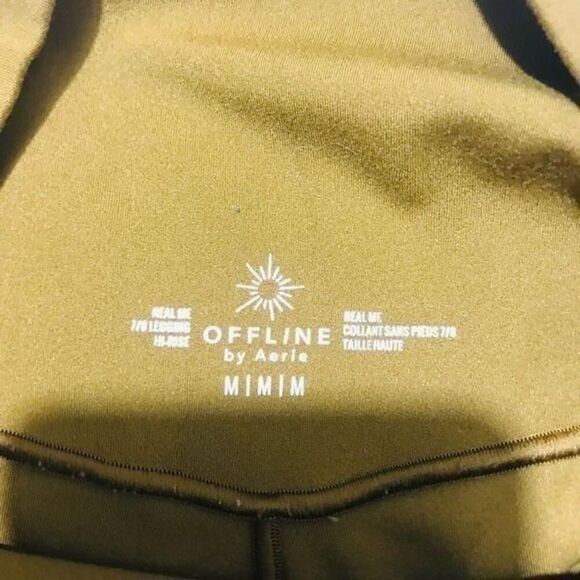 aerie offline leggings gold size M…0697 - Picture 7 of 7